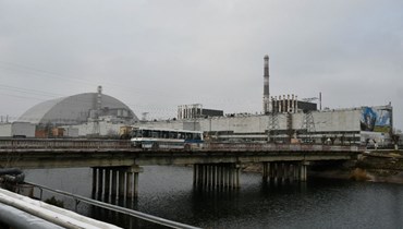 محطة تشيرنوبيل للطاقة النووية (8 ك1 2020، أ ف ب). 
