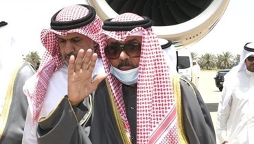 الشيخ نواف الأحمد الجابر الصباح (12 ايار 2022، كونا). 