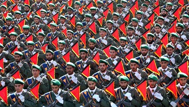 عناصر من الحرس الثوري الإيراني - "أ ب"