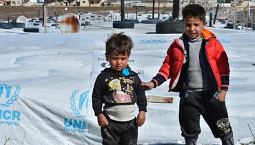 أطفال سوريون في مخيمات المرج البقاعية (حسام شبارو).