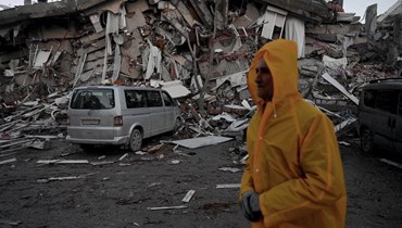 الدمار الهائل في المدن التركية جرّاء الزلزال (أ ف ب).