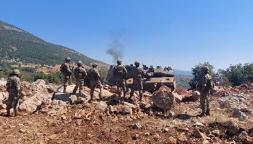 عناصر من دورية الجيش اللبنانيّ في منطقة بسطرة – الجنوب (23 أيلول 2023 - مديرية التوجيه).