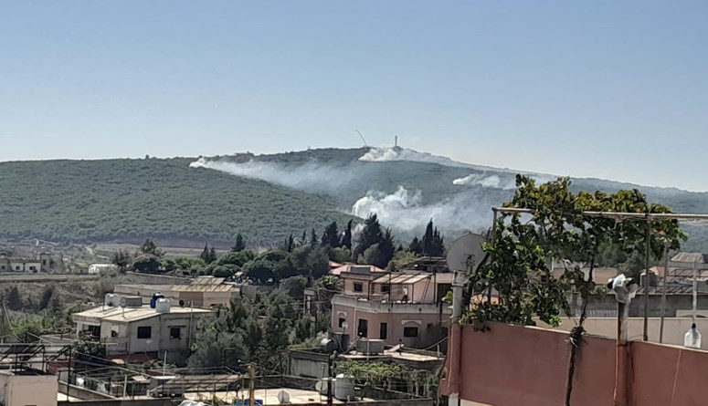 حرائق حرجية جرّاء إطلاق إسرائيل قذائف الفوسفور... برّي: برسم المجتمع الدولي