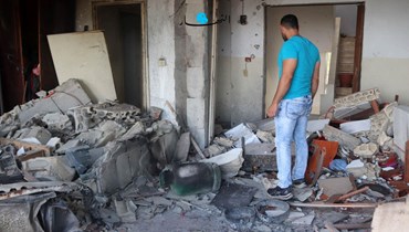  منزل في علما الشعب يحترق بعد تعرضه لقصف إسرائيليّ (أحمد منتش)