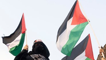 ناشط مؤيّد للفلسطينيين يحمل علم فلسطين خلال مسيرة لإحياء الذكرى السادسة والسبعين للنكبة في مكسيكو سيتي (أ ف ب). 