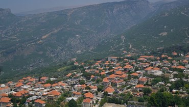 بلدة دوما في البترون بعد إعلانها أفضل القرى السياحية (نبيل اسماعيل).