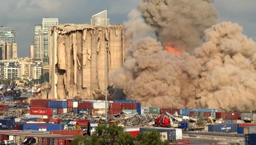 انفجار مرفأ بيروت.