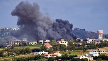 غارات إسرائيلية عنيفة على جنوب لبنان (أ ف ب).