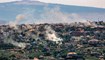 دخان يتصاعد خلال غارة إسرائيلية على قرية الخيام الحدودية بجنوب لبنان (ا ف ب),