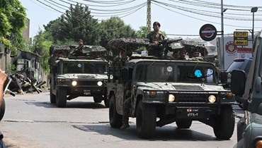 الجيش ينتشر في محيط السفارة الأميركية بعد حادثة إطلاق النار (حسام شبارو).