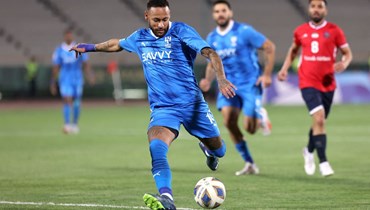 لاعب نادي الهلال السعودي نيمار.