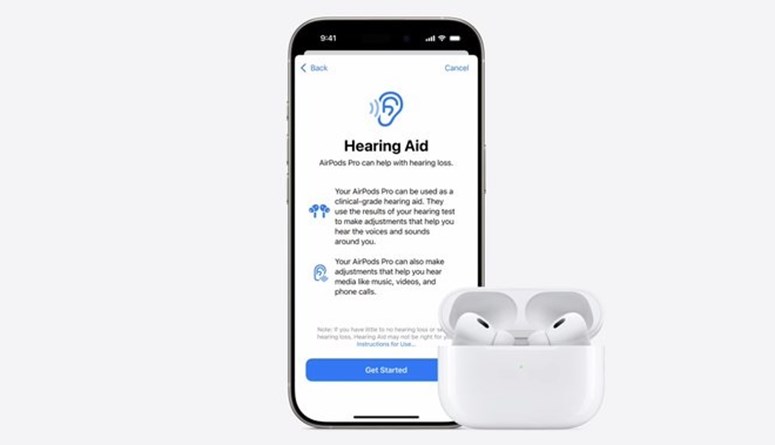 اعتباراً من هذا الخريف، ستعمل سماعات AirPods  كمساعدات سمعية، مع توسُّع نطاق الوصول لملايين الأشخاص